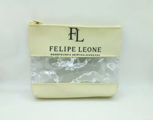 Necessaire Pvc 22cm x 15 cm em Pvc ( com Fundo)