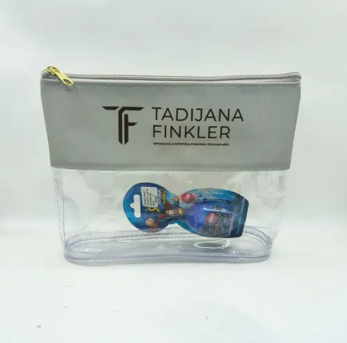 Necessaire Pvc 22cm x 15 cm em Pvc ( com Fundo)