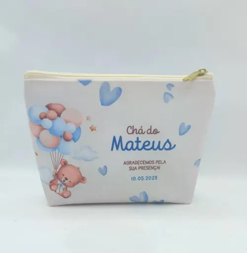 Necessaire Ursinho Baloeiro - Maternidade ou Chá de Bebe
