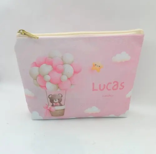 Necessaire Ursinho Baloeiro - Maternidade ou Chá de Bebe