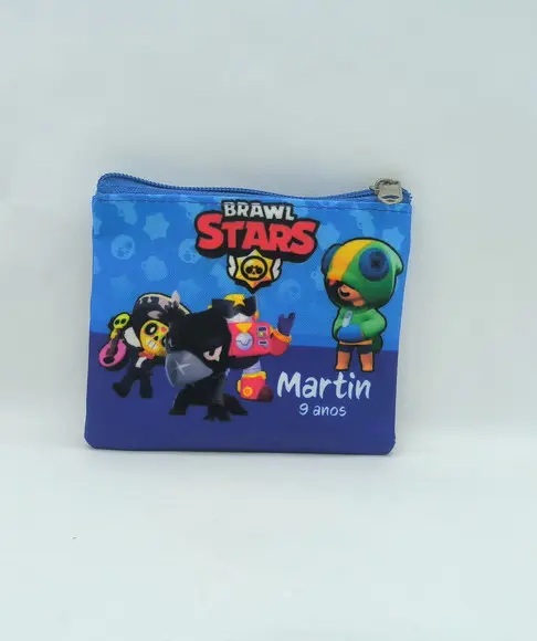 Porta Moedas Festa Brawl Star