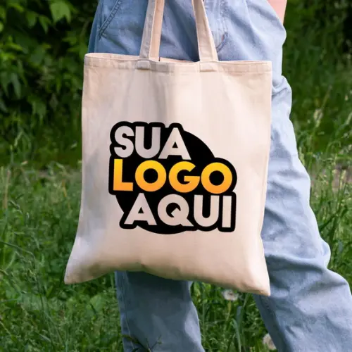 Sacola Algodão Cru 30x40 - Personalizada Arte 20 x 29