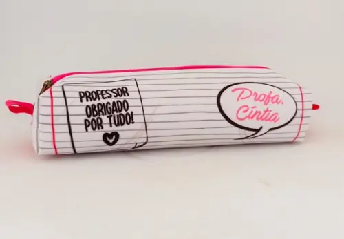 Estojo Personalizado Dia dos Professor