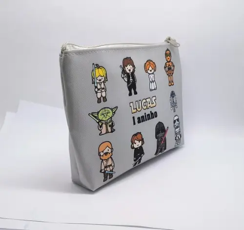 Kit Necessaire Festa Star Wars + Porta Moedas
