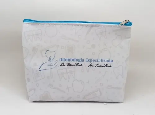 Necessaire Comercial Odontologia 18cm Mod Branca 0008