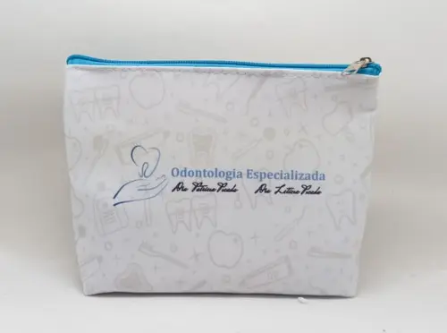 Necessaire Comercial Odontologia 18cm Mod Branca 0008