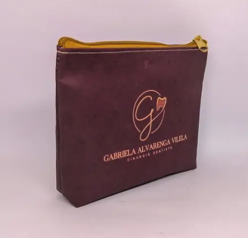 Necessaire Comercial Odontologia Modelo 18cm Bordô