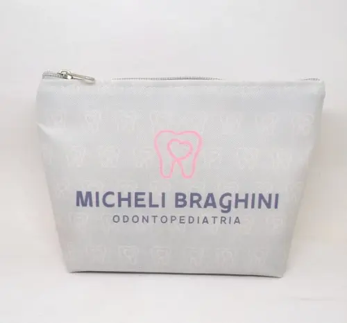 Necessaire Comercial Odontologia Modelo 18cm Cinza 004