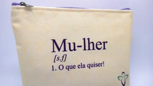 Necessaire Comercial Tema Mulher