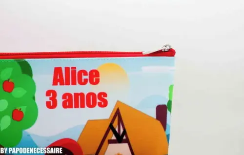 Necessaire Festa Chapéuzinho Vermelho