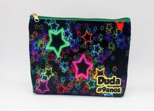Necessaire Festa Estrela Neon (nao Brilha)
