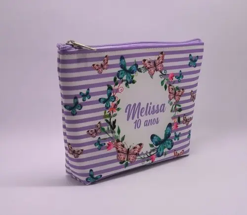 Necessaire Festa Jardim das Borboletas