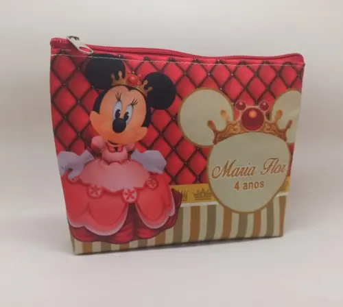 Necessaire Festa Mickey e Minnie