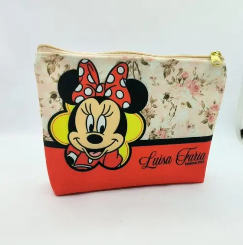 Necessaire Festa Mickey e Minnie