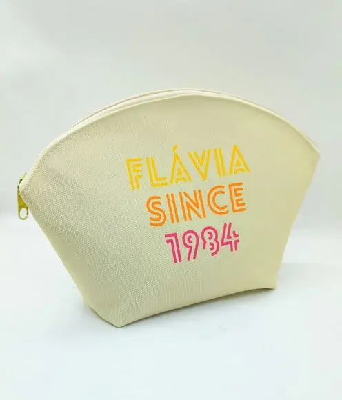 Necessaire Grande Meia Lua Coloridas