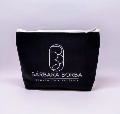 Necessaire Odontologia 18cm - Modelo Preta 007