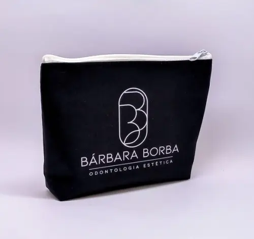 Necessaire Odontologia 18cm - Modelo Preta 007