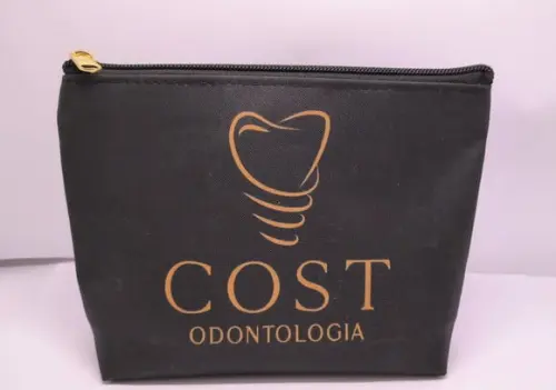 Carteira Comercial Odontologia Modelo 25 cm Preta 003