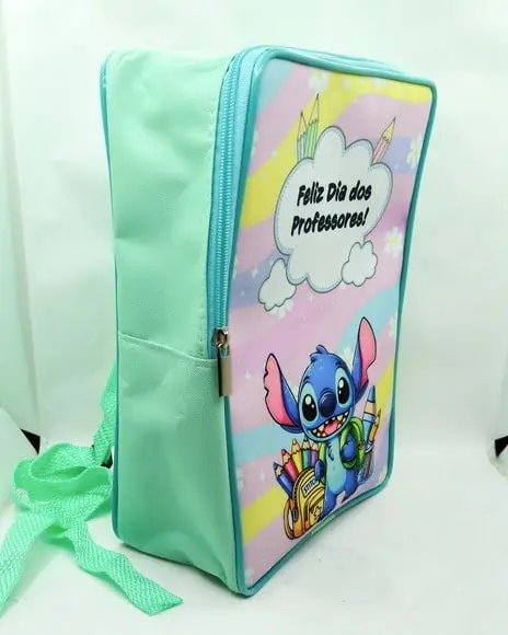 Mochila 20 x 30 - Lilo Stich ( Proofessor )