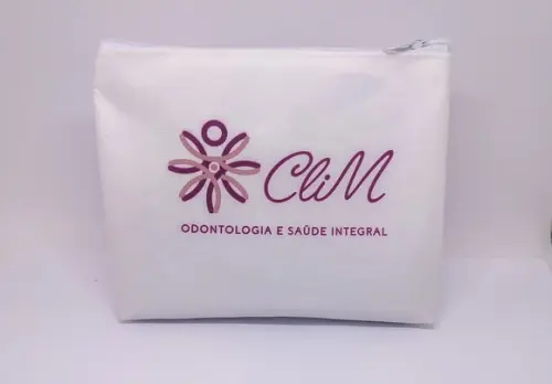 Necessaire Comercial Odontologia 18cm Mod Branca