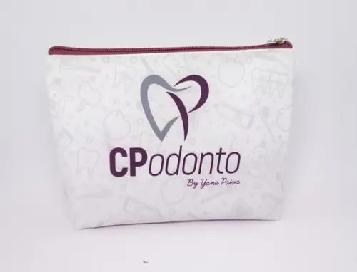 Necessaire Comercial Odontologia 18cm Mod Branca 0013