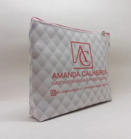 Necessaire Comercial Odontologia 18cm Mod Branca 007