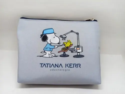 Necessaire Comercial Odontologia Modelo 18cm Cinza 001