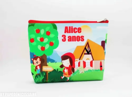 Necessaire Festa Chapéuzinho Vermelho