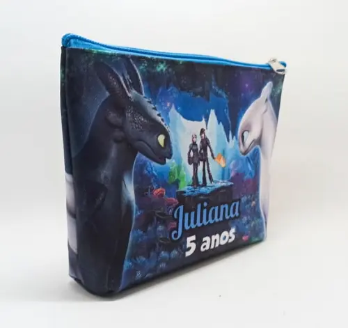 Necessaire Festa Como Treinar Seu Dragão