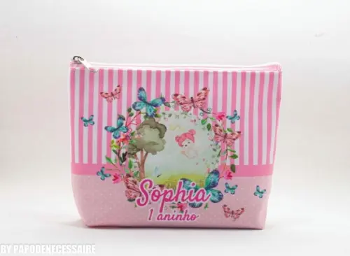 Necessaire Festa Jardim Fadas