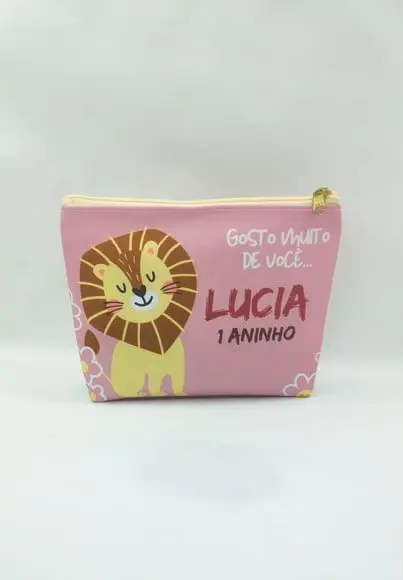 Necessaire Festa Leao ou Leãozinho