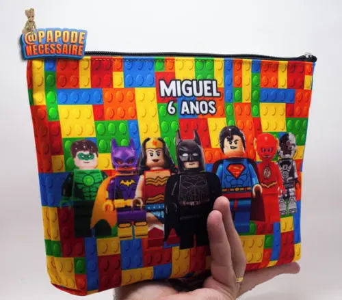 Necessaire Festa Lego Herói