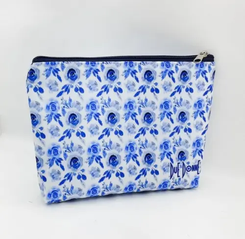 Necessaire Floral Azul
