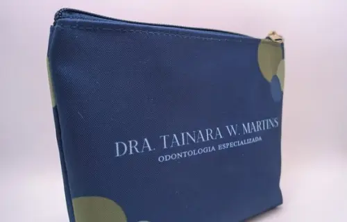 Necessaire Odontologia 18cm Azul 003