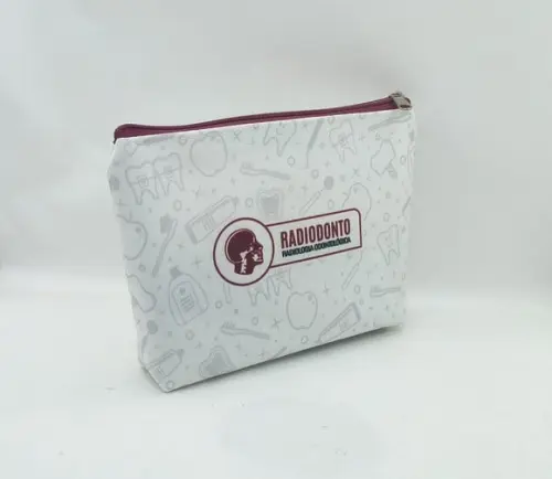 Necessaire Odontologia 18cm Vinho