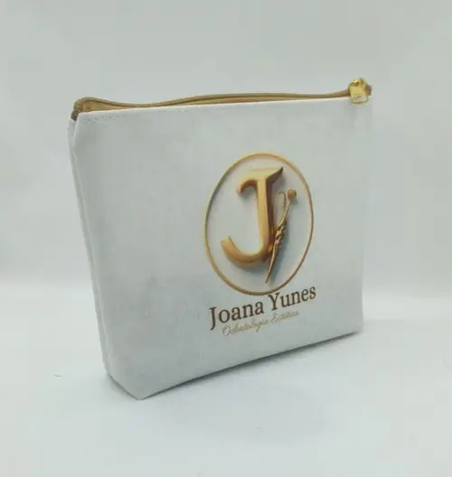 Necessaire Odontologia ou Dentista 18cm Mod Mármore