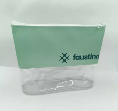 Necessaire Pvc 22cm x 15 cm em Pvc ( com Fundo)
