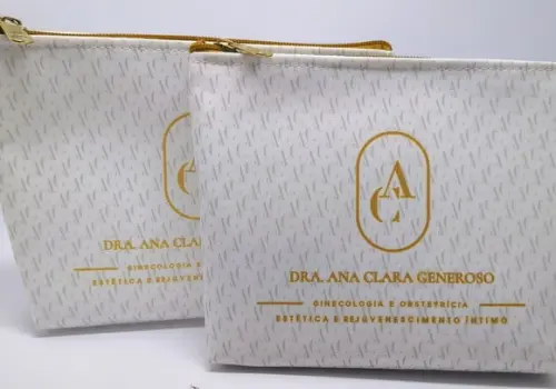 Necessaire Tema Odontologia Modelo 25 cm Branca 001