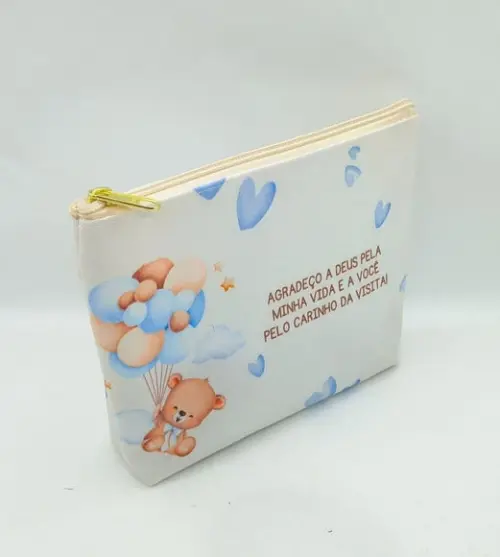 Necessaire Ursinho Baloeiro - Maternidade ou Chá de Bebe