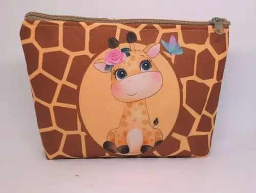 Kit Necessaire Festa Girafa Cute