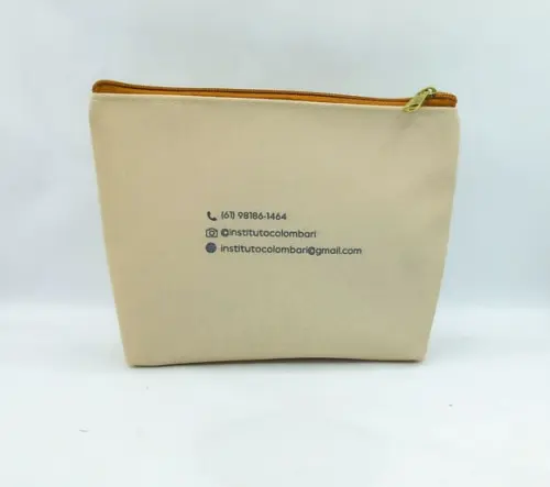 Necessaire Comercial Odontologia 18cm Bege