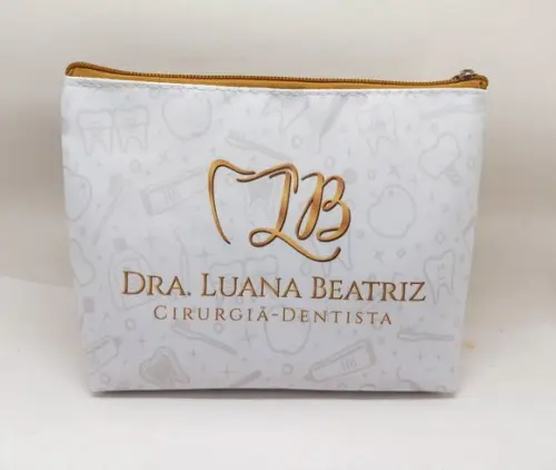 Necessaire Comercial Odontologia 18cm Mod Branca 0006
