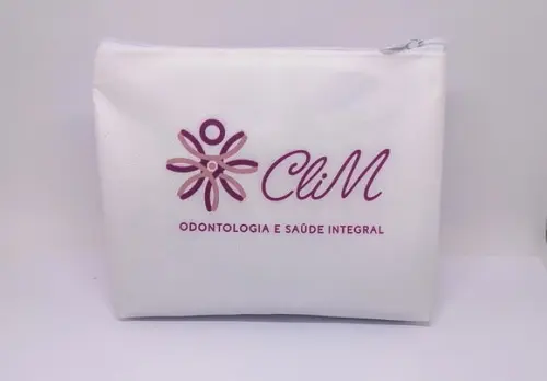 Necessaire Comercial Odontologia 18cm Mod Branca