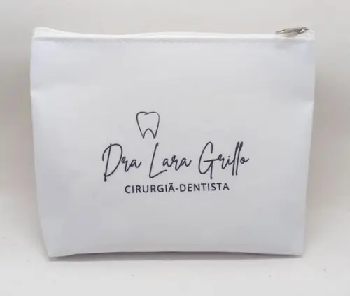 Necessaire Comercial Odontologia 18cm Mod Branca 0009