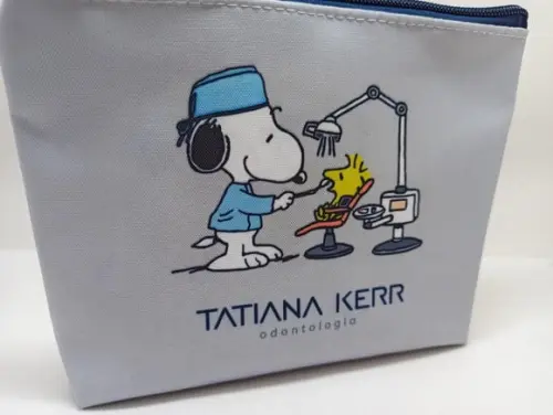 Necessaire Comercial Odontologia Modelo 18cm Cinza 001