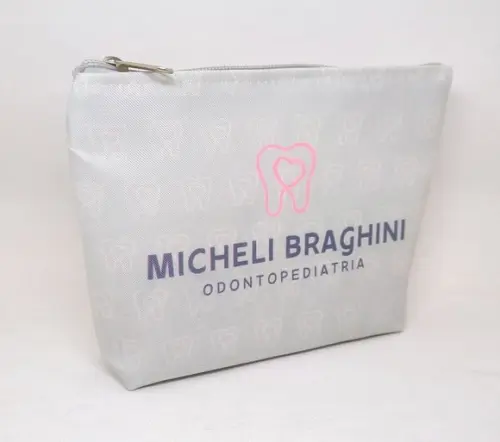 Necessaire Comercial Odontologia Modelo 18cm Cinza 005