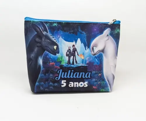Necessaire Festa Como Treinar Seu Dragão