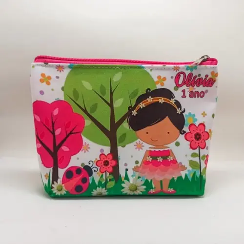 Necessaire Festa Jardim das Bonecas
