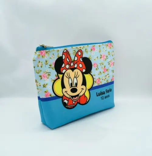 Necessaire Festa Mickey e Minnie
