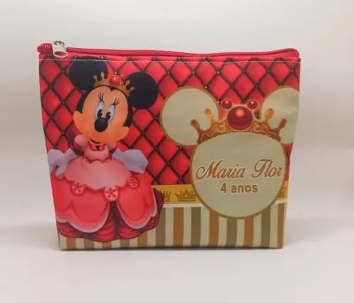 Necessaire Festa Mickey e Minnie